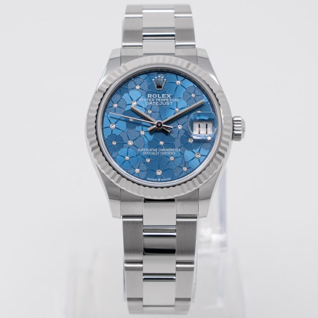Buy Genuine Rolex Datejust 31 78273 - Blue Vignette, Jubilee | SKU