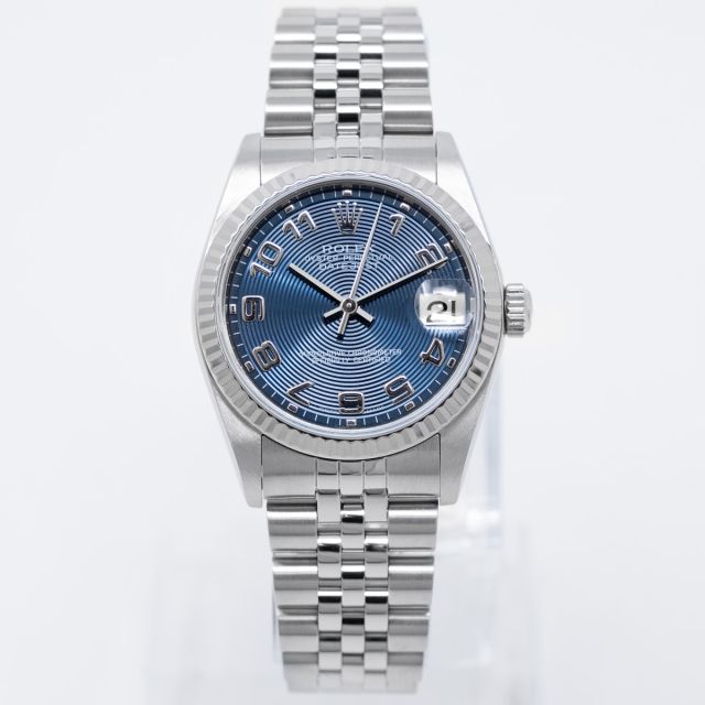 フルーテッドベゼル Datejust Ref. 68274、78274 Buy Genuine Used Datejust 31 78274 Watch - Blue Dial | SKU 4399
