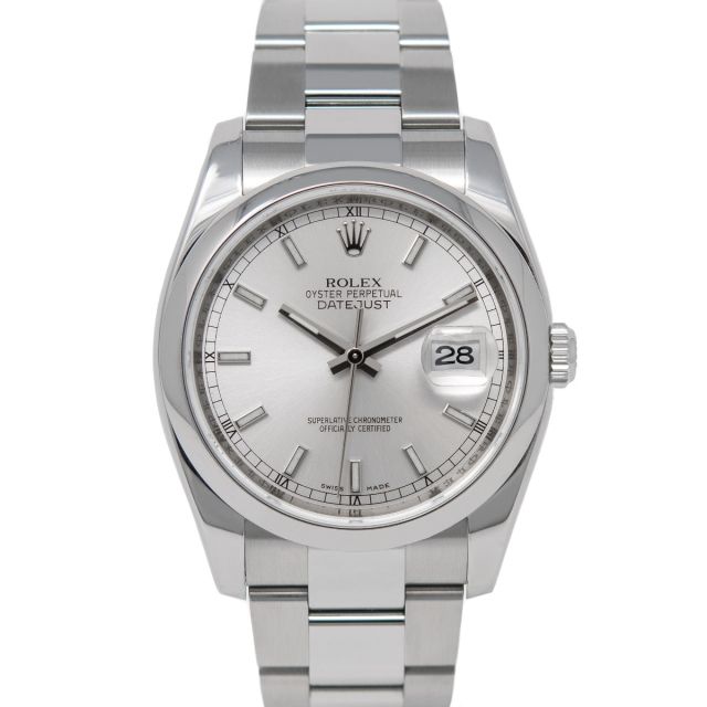 Buy Genuine Used Datejust 36 116234 Watch - Silver Jubilee Dial