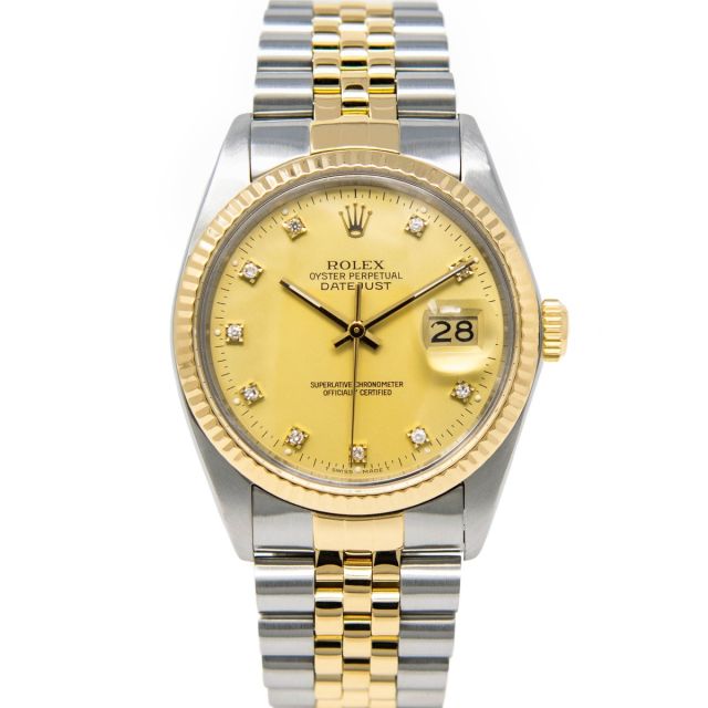 Buy Genuine Used Datejust 36 16233 Watch - Silver Dial | SKU 4780
