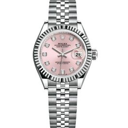 Rolex Lady-Datejust 28 Diamond Rose Gold Watch 279135RBR-0003