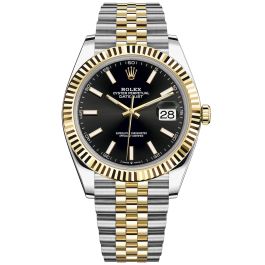 ROLEX Datejust ブラックダイヤル Rolex Datejust Black Dial - 41MM – Rocco's Jewelry