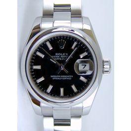 ROLEX デイトジャスト レディース 179160 ブラック 26mm ロレックス デイトジャスト 179160 ブラック レディース 時計