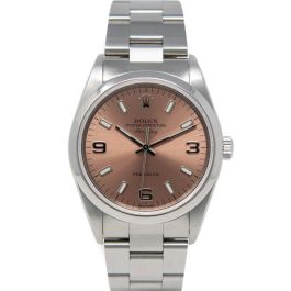 Rolex Air King Rose Arabic Dial Steel 14000M