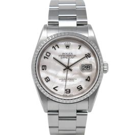 Buy Genuine Used Rolex Datejust 36 16220 Watch - Mother of