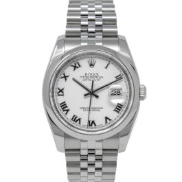 Buy Genuine Used Rolex Datejust 36 116200 Watch White Dial