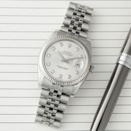 Buy Genuine Used Rolex Datejust 36 116234 Watch - Silver
