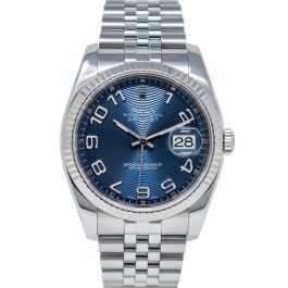 Rolex datejust 116234 blue outlet