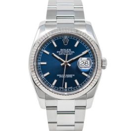 Rolex datejust blueface discount