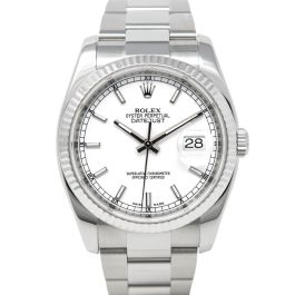Datejust 36mm white dial 2025