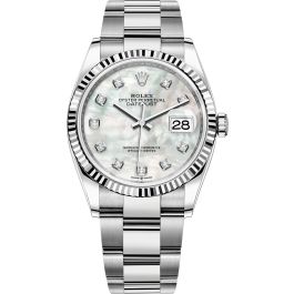 Buy Genuine Used Rolex Datejust 36 126234 Watch Mother of Pearl