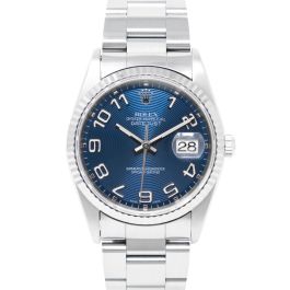 全てのアイテム Genuine Buy Used Blue - Watch 16234 36 Datejust Rolex 絵本・児童書