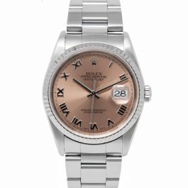 今年も話題の Rolex Used Genuine Buy Datejust Dial Rose - Watch 16234 36 靴