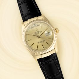 Buy Genuine Used Rolex Day-Date 36 18238 Watch - Champagne