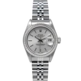 Buy Genuine Used Rolex Lady-Datejust 26 79174 Watch - Silver Dial | SKU 1804