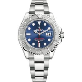 Rolex blue face yachtmaster hotsell