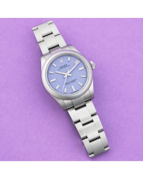Rolex Oyster Perpetual 31 277200, Steel, Lavender Dial, Oyster Bracelet