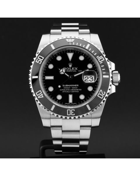 Rolex Submariner Date 116610LN, 40mm, Steel, Black Dial, Oyster Bracelet, Renewed