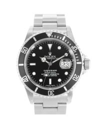 2007 Rolex Submariner Date, 16610, 40mm, Steel, Black Dial, Oyster Bracelet, Papers Only
