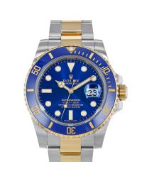 2019 Rolex Submariner Date 116613LB, 40mm, Steel & Gold, Blue Dial, Box & Papers