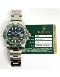 Rolex Submariner Date 40 116610LV - "Hulk" Green Dial, Oyster