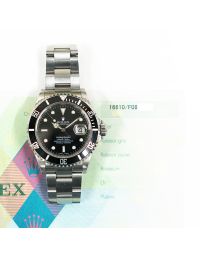 2004 Rolex Submariner Date, 16610, 40mm, Steel, Black Dial, Oyster Bracelet, Box & Papers