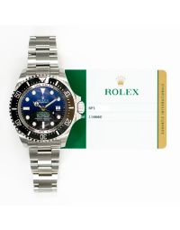 2017 Rolex Deepsea 'James Cameron', 116660, 44mm, Steel, D-Blue Dial, Oyster Bracelet, Box & Papers