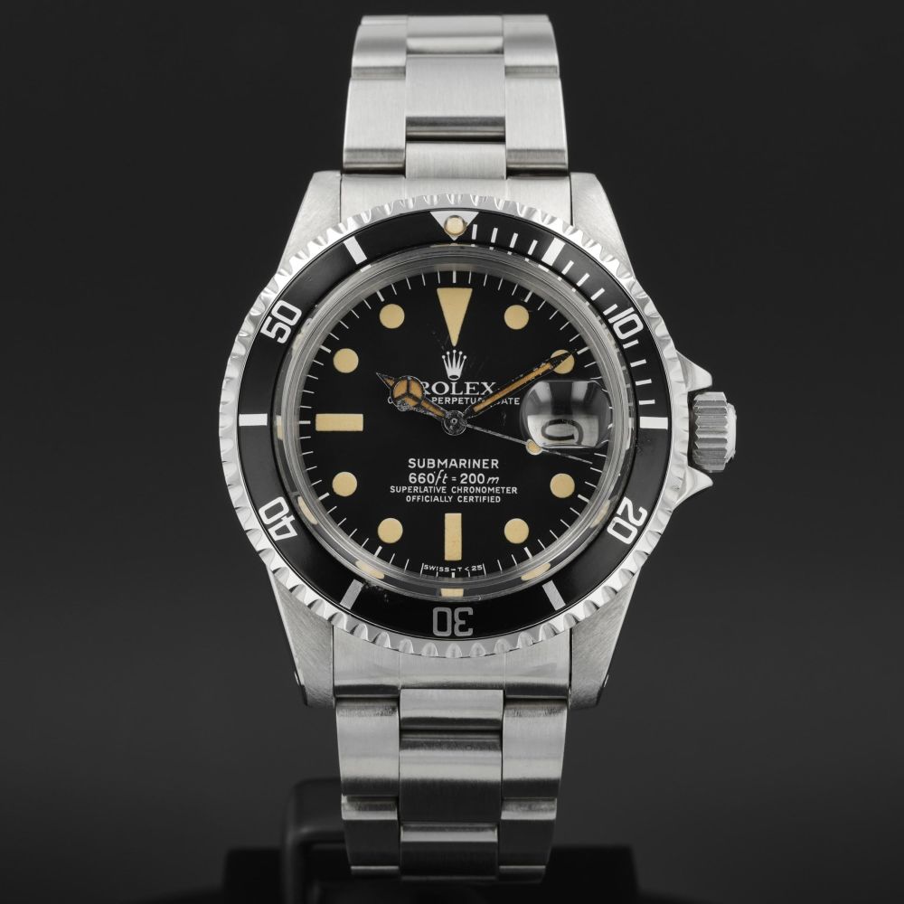Buy Genuine Rolex Submariner 1680 - Black, Oyster | SKU 12483