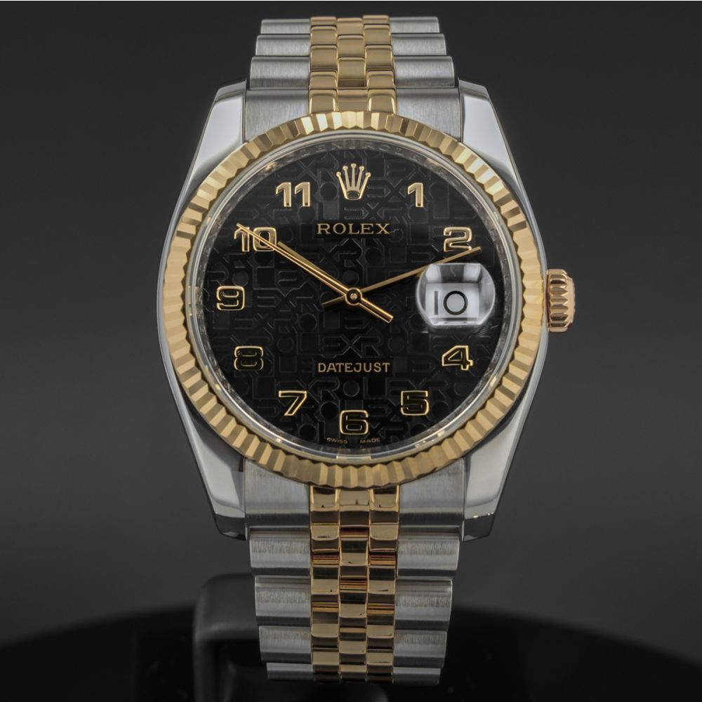 Buy Genuine Used Datejust 36 116233 Watch - Black Jubilee Dial