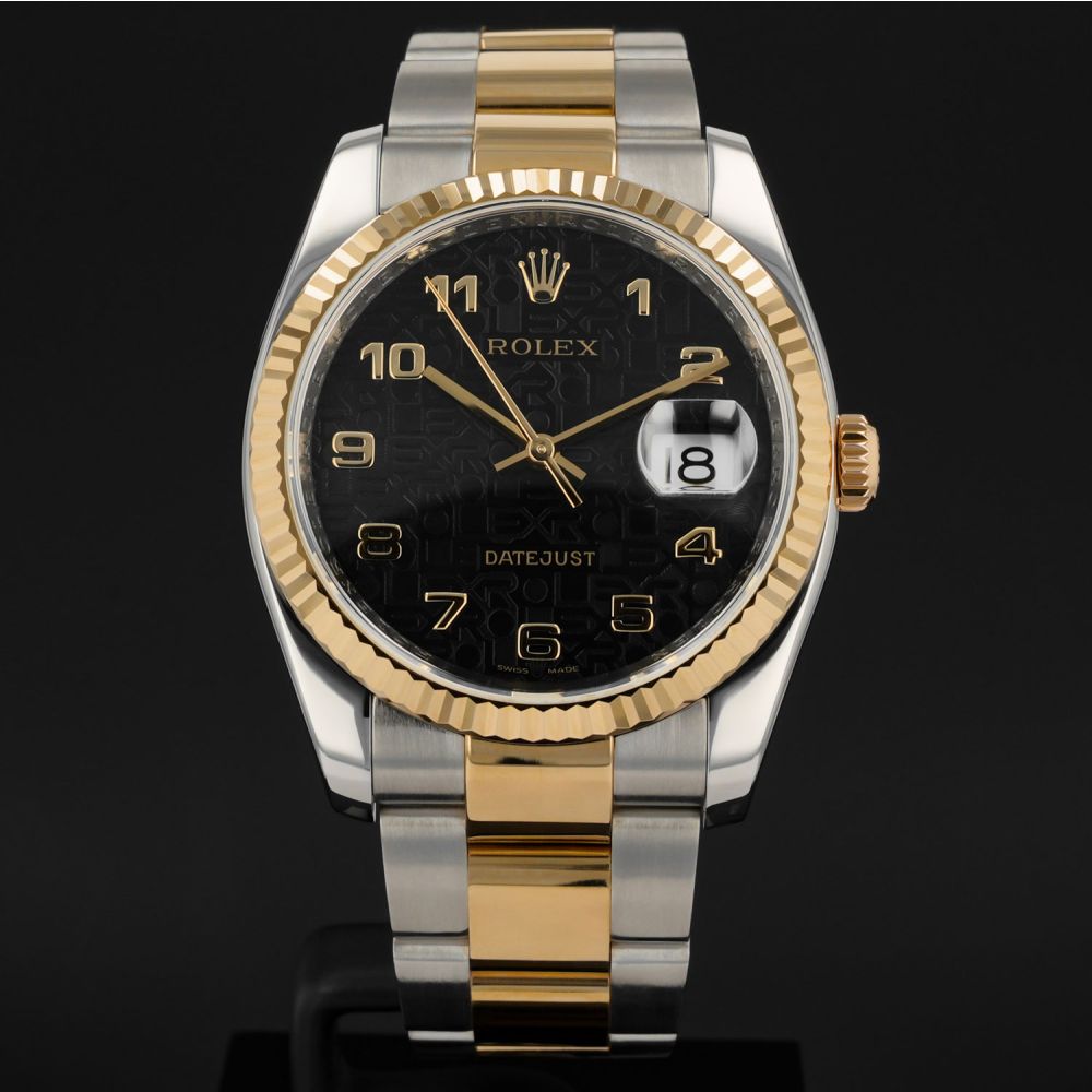 Buy Genuine Used Datejust 36 116233 Watch - Black Jubilee Dial