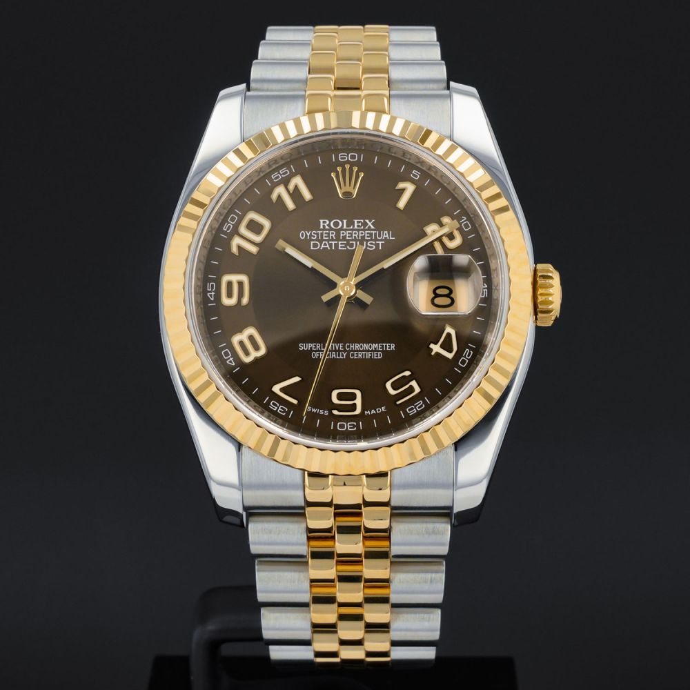 Buy Genuine Rolex Datejust 36 116233 - Bronze, Jubilee | SKU 12531