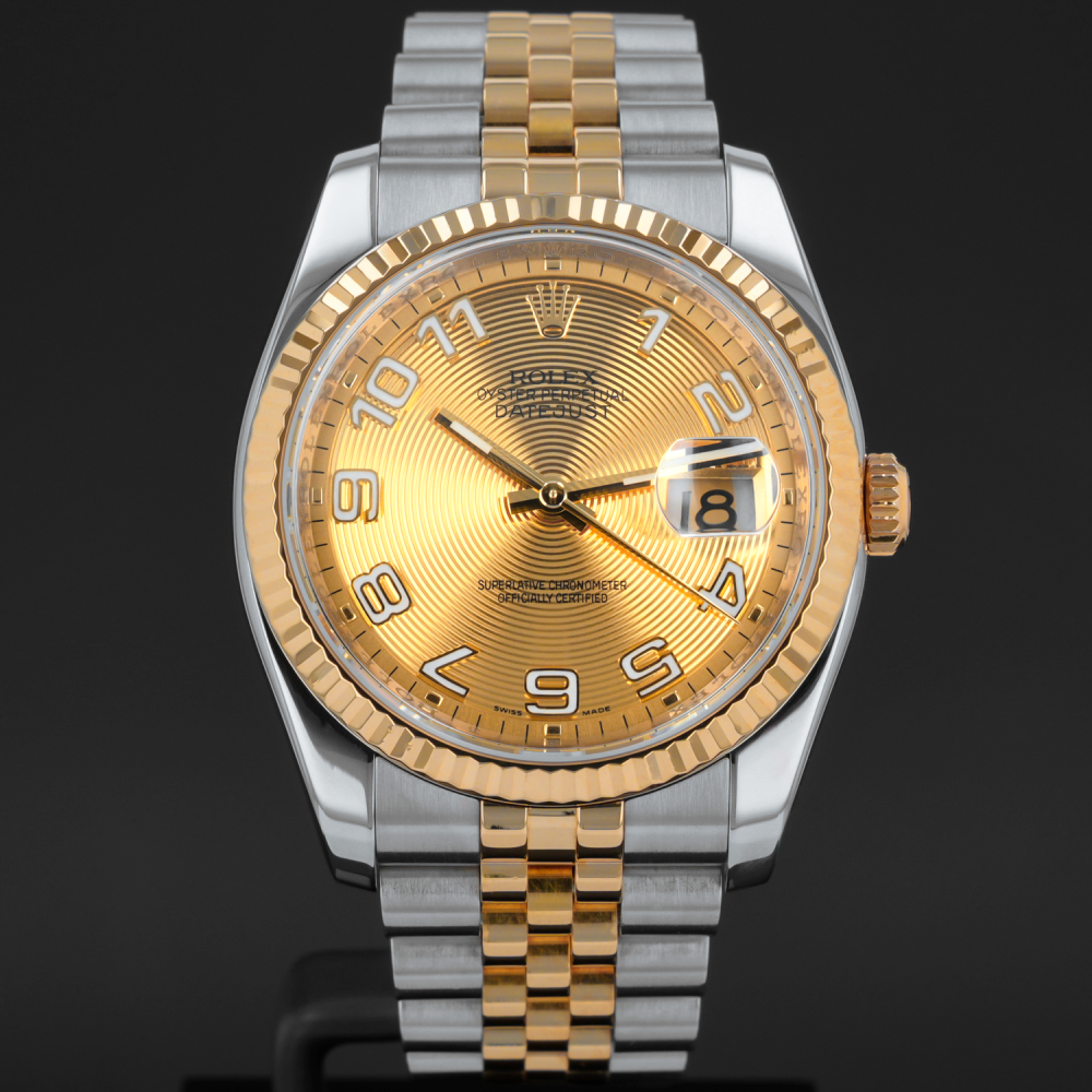 Buy Genuine Rolex Datejust 36 116233 - Champagne Concentric