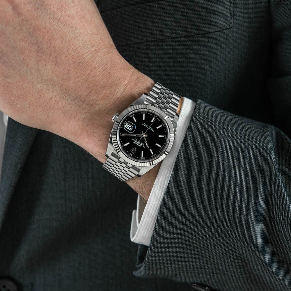 Buy Genuine Used Datejust 41 126334 Watch - Black Dial | SKU 4452