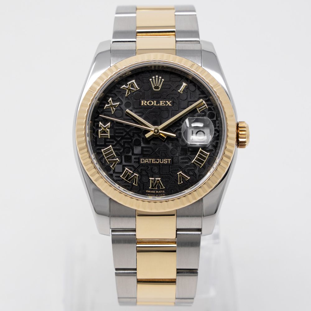 Buy Genuine Used Datejust 36 116233 Watch - Black Jubilee Dial