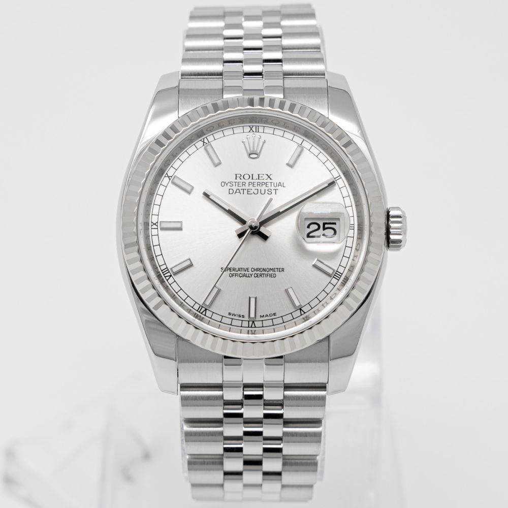 Buy Genuine Rolex Datejust 36 116234 - Silver, Jubilee | SKU 2460