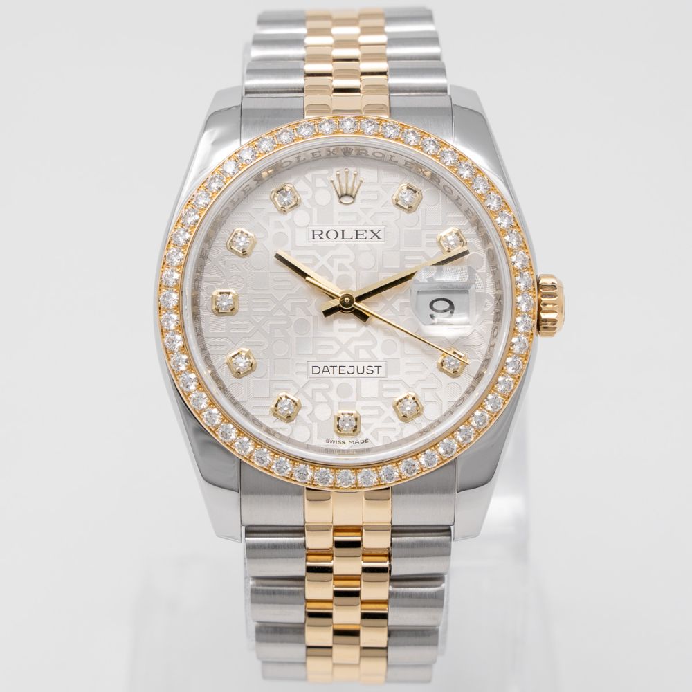 Buy Genuine Used Datejust 36 116243 Watch - Silver Jubilee Dial