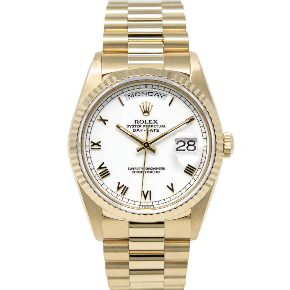 Buy Genuine Used Day-Date 36 18238 Watch - White Dial | SKU 2078