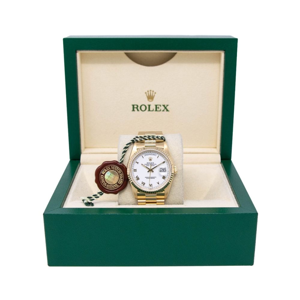 Buy Genuine Used Day-Date 36 18238 Watch - White Dial | SKU 2078
