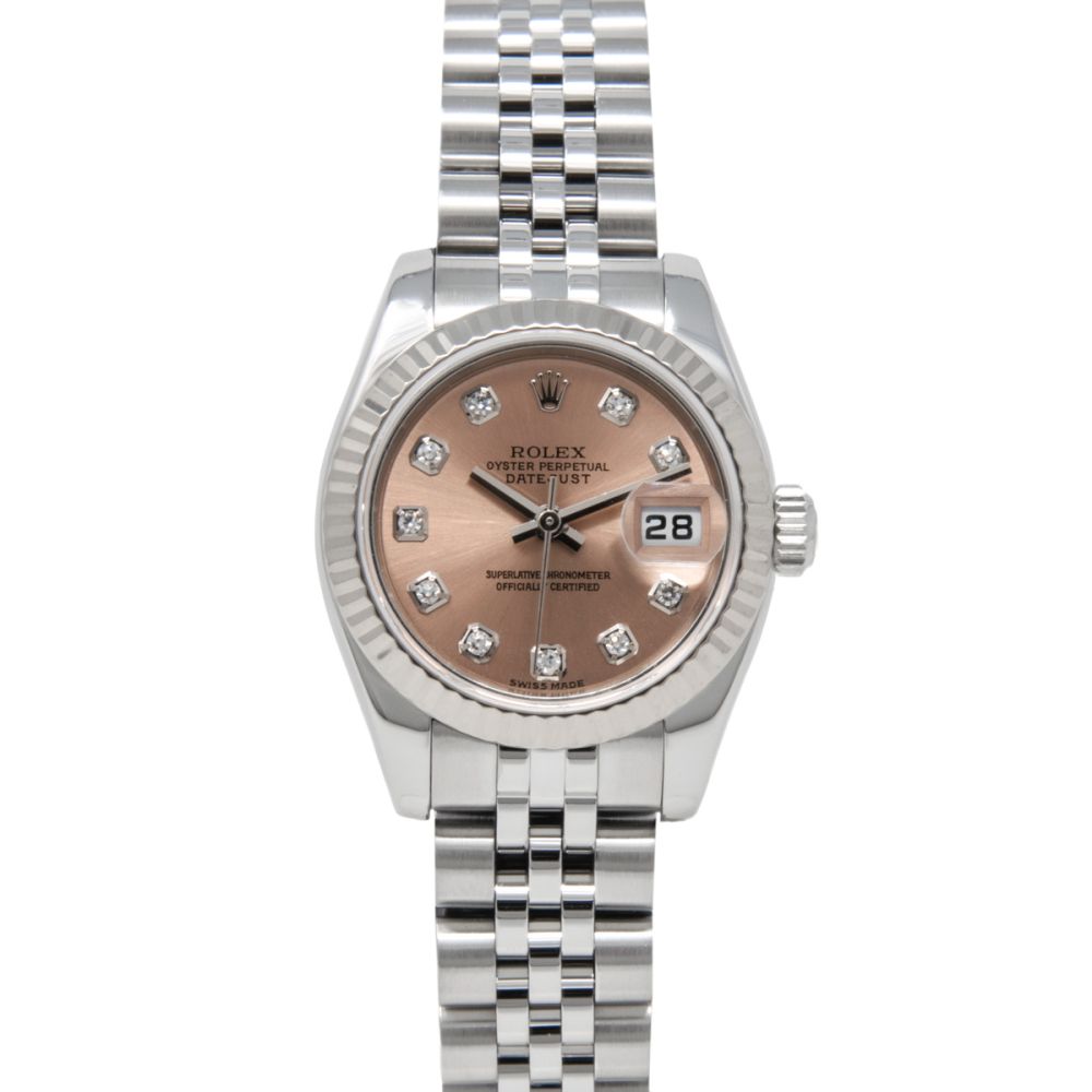 Buy Genuine Used Lady-Datejust 26 179174 Watch - Pink Dial | SKU 3384