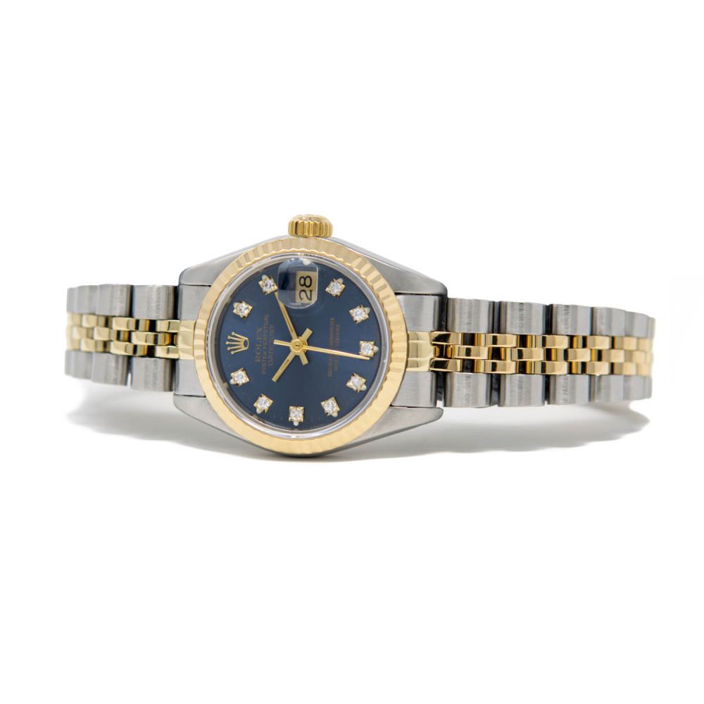 Buy Genuine Used Lady-Datejust 26 69173 Watch - Blue Dial | SKU 127