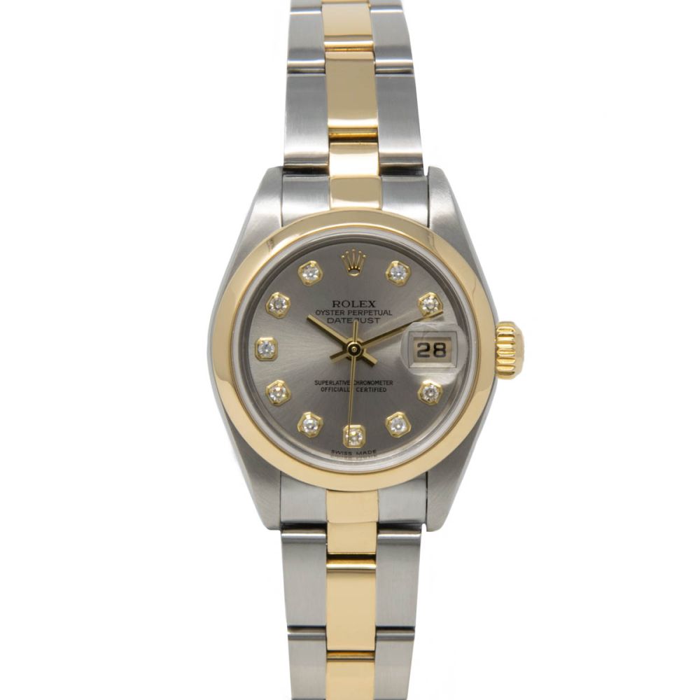 Buy Genuine Used Lady-Datejust 26 79163 Watch - Slate Dial | SKU 5763