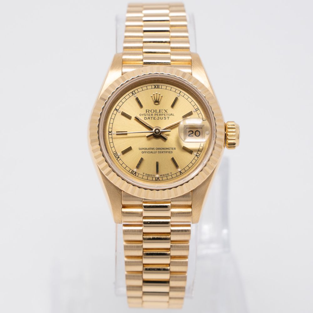 ロレックス 純正 ゴールド コマ 駒 レディース 69178 79178 Buy Genuine Used Lady-Datejust 26 69178 Watch - Champagne Dial