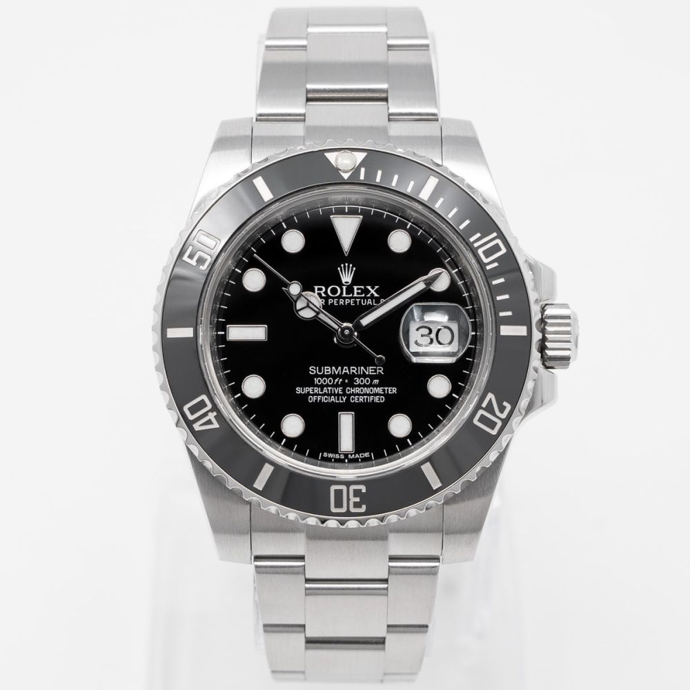 Buy Genuine Used Submariner Date 116610LN Watch - Black Dial | SKU
