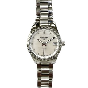 Longines, Conquest Classic, Mother of Pearl Diamond Dial, L2.385.0.87.6