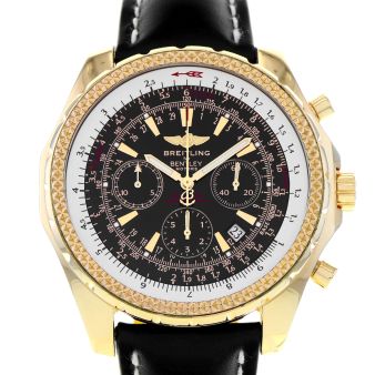 Breitling Bentley Motors, H25363, 49mm, Rose Gold, Black Dial, Watch Only