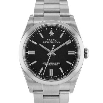2023 Rolex Oyster Perpetual 36, 126000, Steel, Black Dial, Oyster Bracelet, Box & Papers