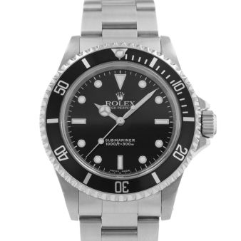 2000 Rolex Submariner, 14060M, 40mm, Steel, Black Dial, Oyster Bracelet, Watch Only