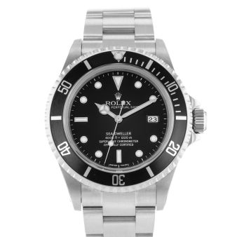 2000 Rolex Sea-Dweller, 16600, 40mm, Steel, Black Dial, Oyster Bracelet, Papers Only
