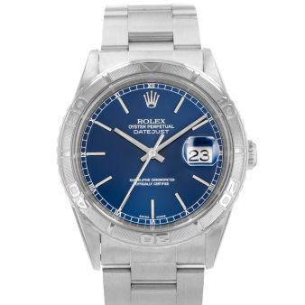 1999 Rolex Datejust 'Thunderbird' Turn-O-Graph, 16264, 36mm, Steel & Gold, Blue Dial, Oyster Bracelet, Papers Only