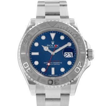 Rolex Yacht-Master 40 116622, Blue Dial, Oyster Bracelet, Rotatable Bezel